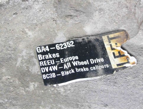 TESLA Model 3 1 generation (2017-2024) Rear Left Wheel Hub 1044411-00-G 31781570