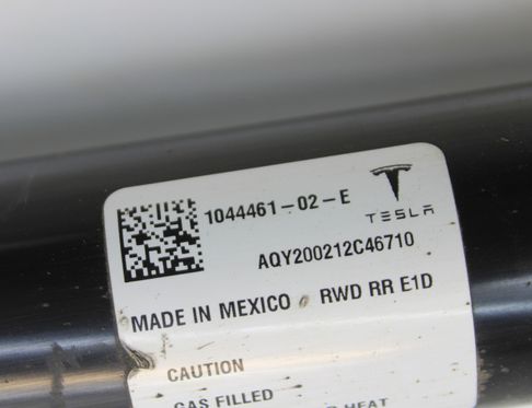 TESLA Model 3 1 generation (2017-2024) Rear Left Shock Absorber 1044461-02-E 32756175