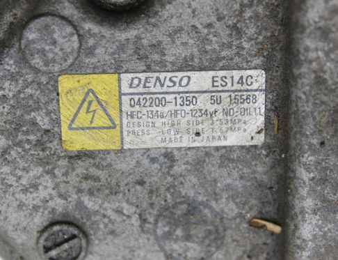 TOYOTA Yaris 3 generation (2010-2019) Hасос кондиционера 042200-1350 32968852