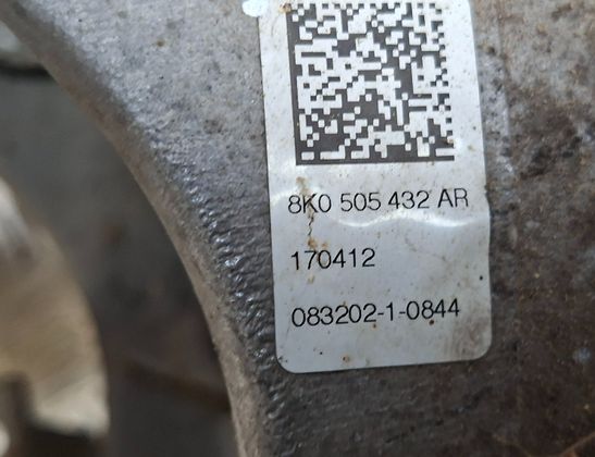 AUDI A6 C7/4G (2010-2020) Ступица задняя правая 8K0505432AR,08320210844 32752003