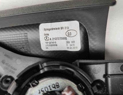 MERCEDES-BENZ E-Class W213/S213/C238/A238 (2016-2024) Колонка  дверей передняя правая A2228202200,A2137270900 31355807