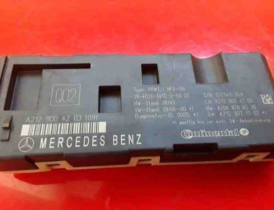 MERCEDES-BENZ E-Class W212/S212/C207/A207 (2009-2016) Блок управления крышки багажника A2129004203,A2048706526,A2129021102 25545342