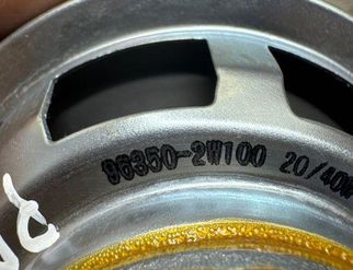 HYUNDAI Grand Santa Fe 1 generation (2013-2018) Dashboard Sound Speaker 963502W100 32948839