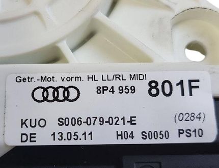 AUDI A3 8P (2003-2013) Rear Left Door Window Control Motor 8P4959801F 32959818