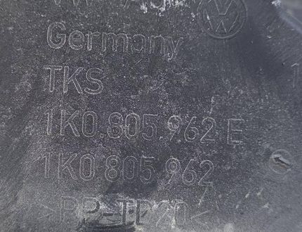 AUDI A3 8P (2003-2013) Air Intake Tube 1K0805962E 32960674