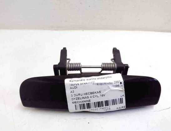 AUDI A3 8P (2003-2013) Наружная ручка боковых левых дверей 8E0839207 30912923