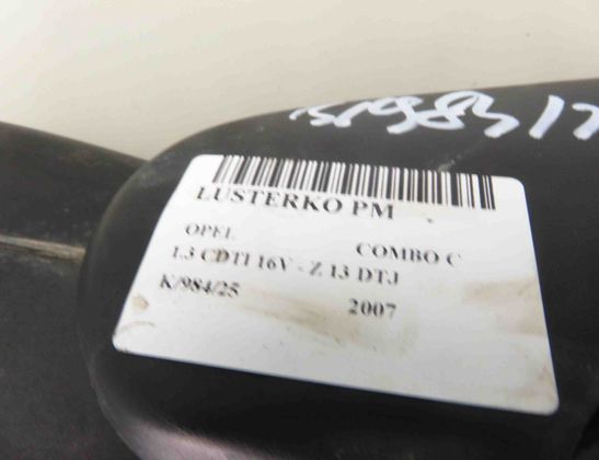 OPEL Combo C (2001-2011) Right Side Wing Mirror 31442480