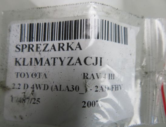 TOYOTA RAV4 3 generation (XA30) (2005-2012) Hасос кондиционера 4472601257 32957667