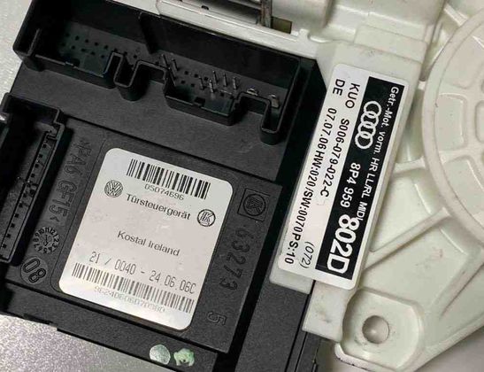 AUDI A3 8P (2003-2013) Rear Left Door Window Control Motor 8P4959802D 30675181