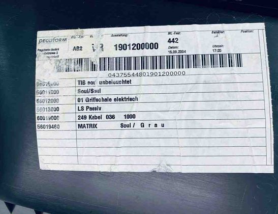 AUDI A3 8P (2003-2013) Front Right Door Panel 8P4867104B 30680035