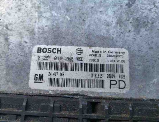 OPEL Zafira A (1999-2003) Engine Control Unit ECU 171,690,281,010,000,244 21491196