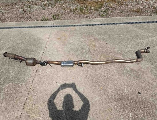 MERCEDES-BENZ CLA-Class C118 (2019-2023) Глушитель A2474913900 30168783