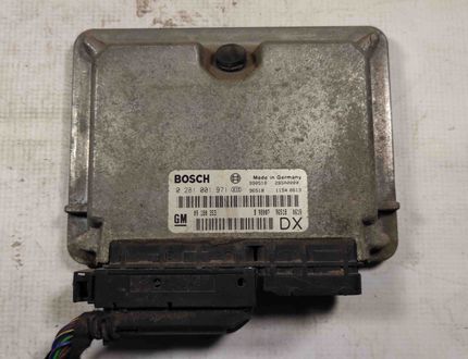 OPEL Astra G (1998-2009) Engine Control Unit ECU 0281001971 13519598
