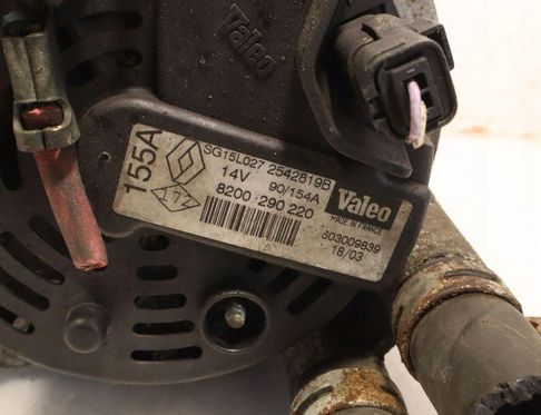 RENAULT Scenic 4 generation (2017-2023) Alternator 32941053